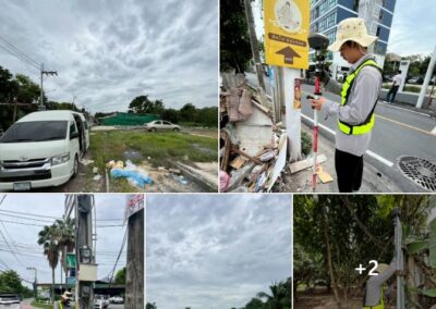 งานรังวัดสอบเขตที่ดิน : บางไผ่ จ.นนทบุรี