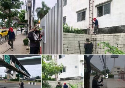 งานรังวัดสอบเขตที่ดิน : พระราม 2 กม.7 กรุงเทพมหานคร